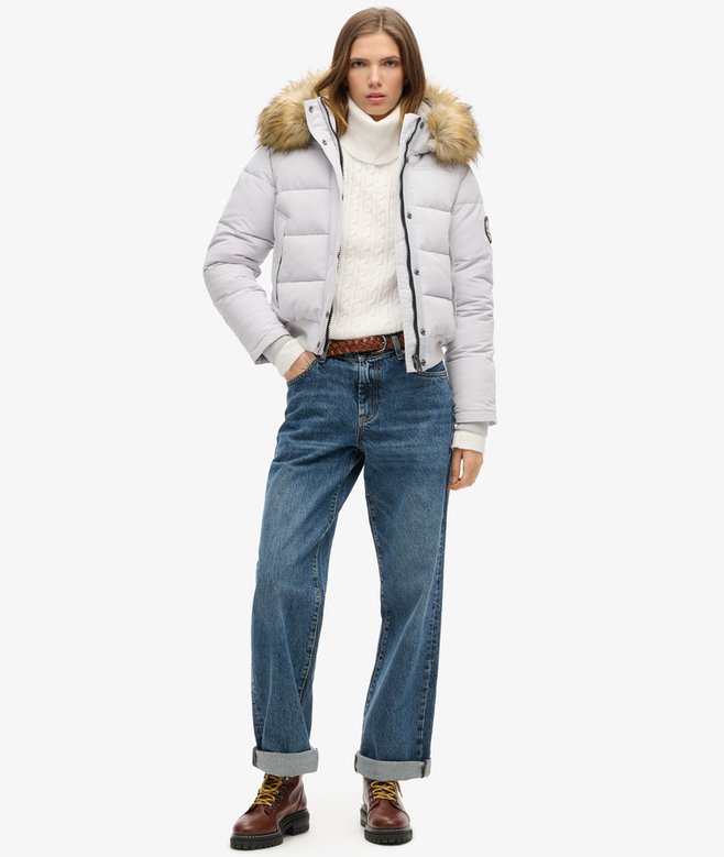 Superdry Cazadora Bómber Con Capucha Everest