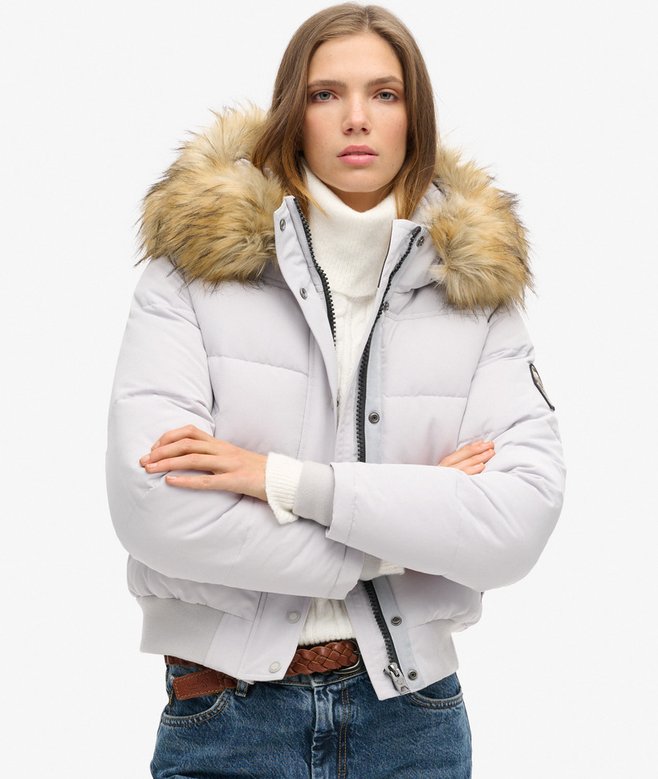 superdry Cazadora bómber con capucha Everest