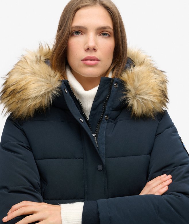 Superdry Cazadora Bómber Con Capucha Everest