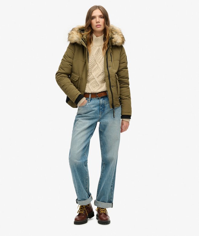 Superdry Cazadora Bómber Con Capucha Everest