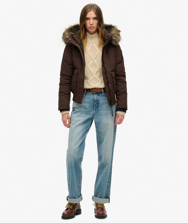 Superdry Cazadora Bómber Con Capucha Everest