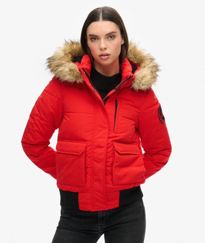 Superdry Cazadora Bómber Con Capucha Everest