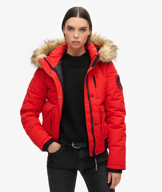 superdry Cazadora bómber con capucha Everest