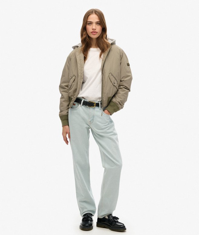 Superdry Cazadora Bómber Con Capucha MA1