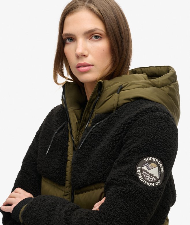 Superdry Cazadora Bómber Híbrida Everest