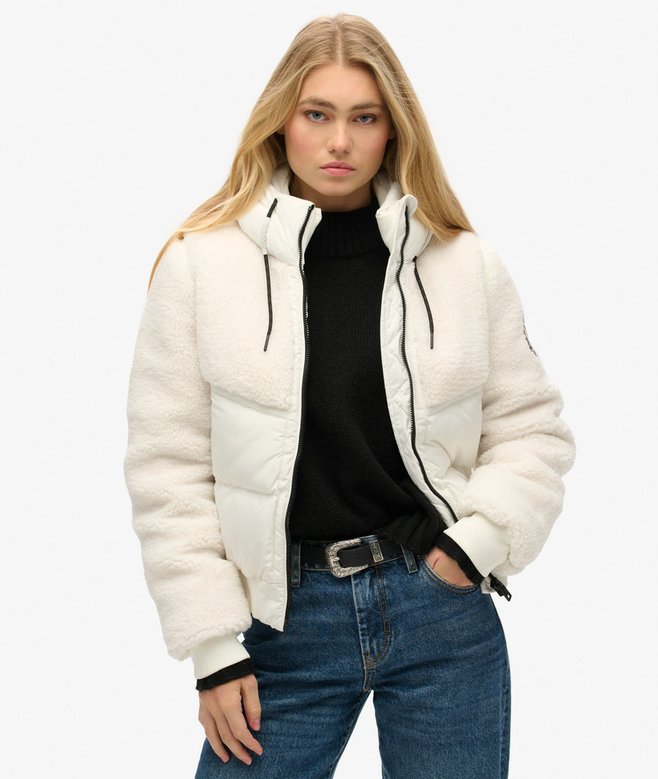 superdry Cazadora bómber híbrida Everest