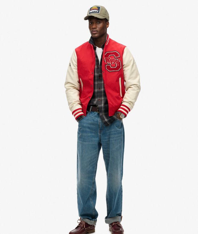 Superdry Cazadora Bómber Mascot Varsity