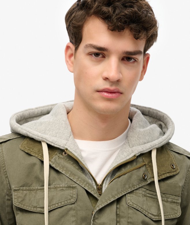 Superdry Cazadora Con Capucha Rookie Field