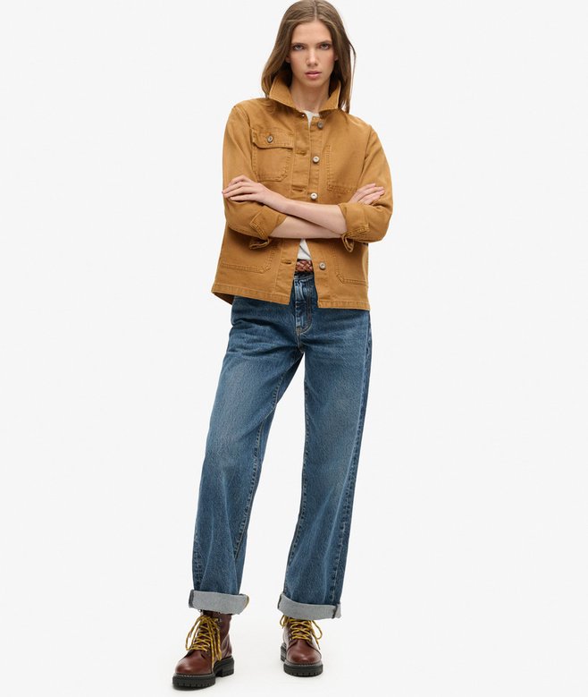Superdry Cazadora De Lona Chore