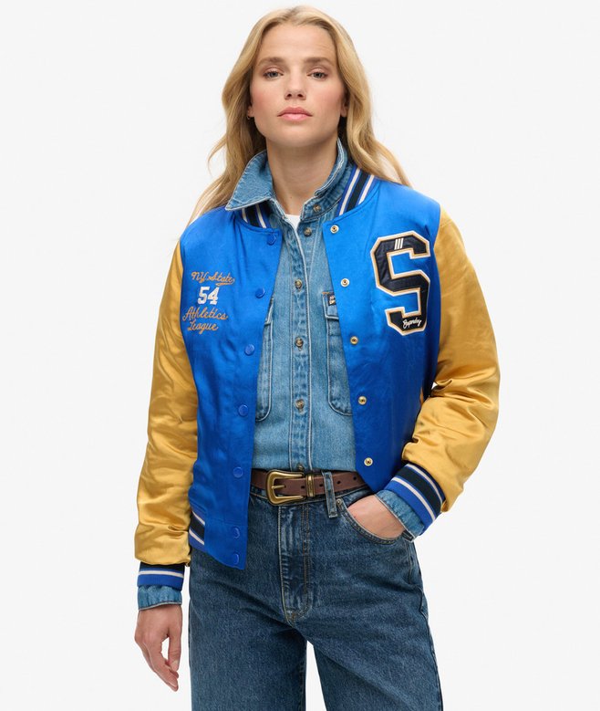 superdry Cazadora Luxe Varsity