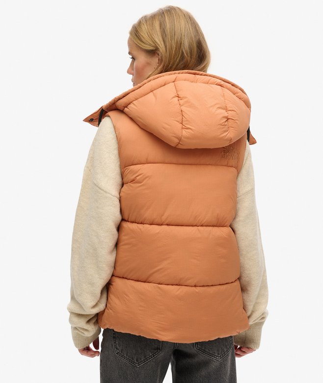 Superdry Chaleco Acolchado Corto Touchline