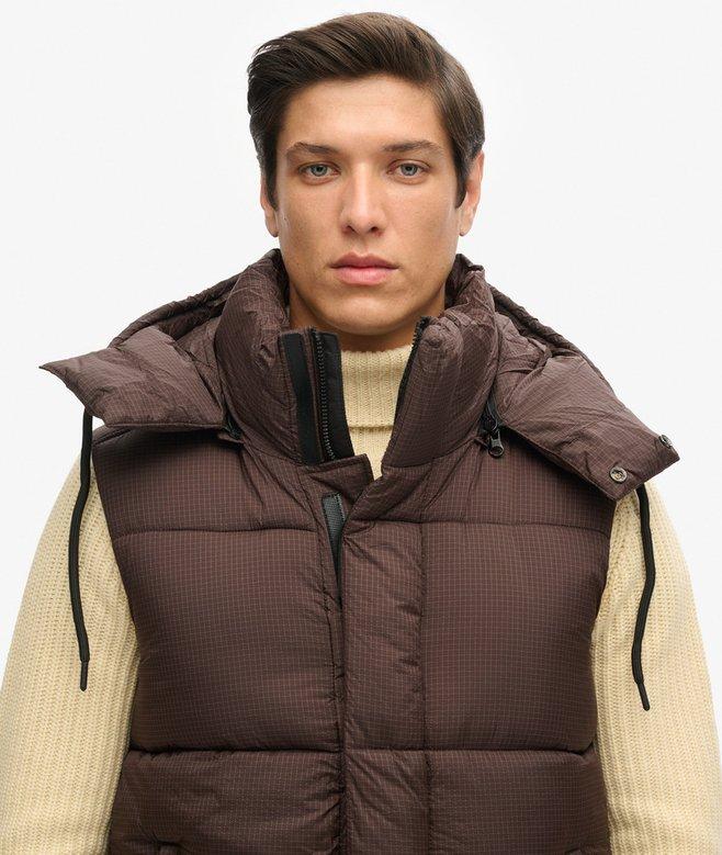 Superdry Chaleco Acolchado Corto Touchline