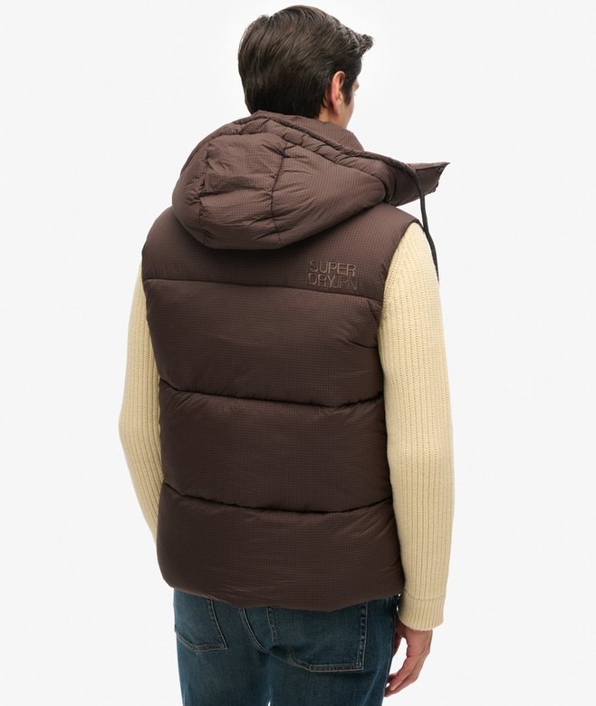 Superdry Chaleco Acolchado Corto Touchline