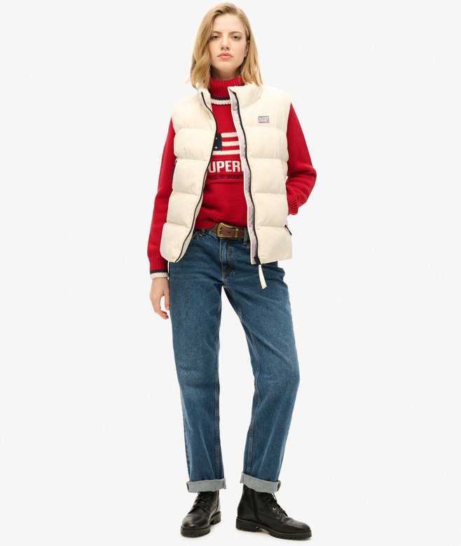 Superdry Chaleco Acolchado Sports