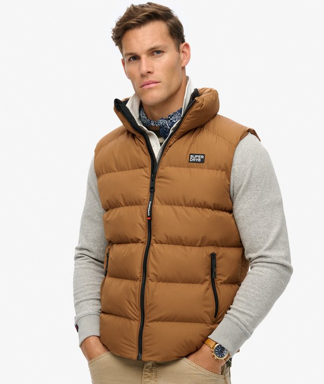 Superdry Chaleco Acolchado Sports