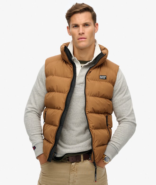 superdry Chaleco acolchado Sports