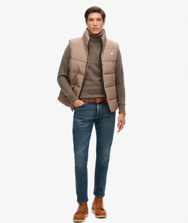 Superdry Chaleco Acolchado Sports