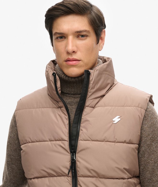 Superdry Chaleco Acolchado Sports