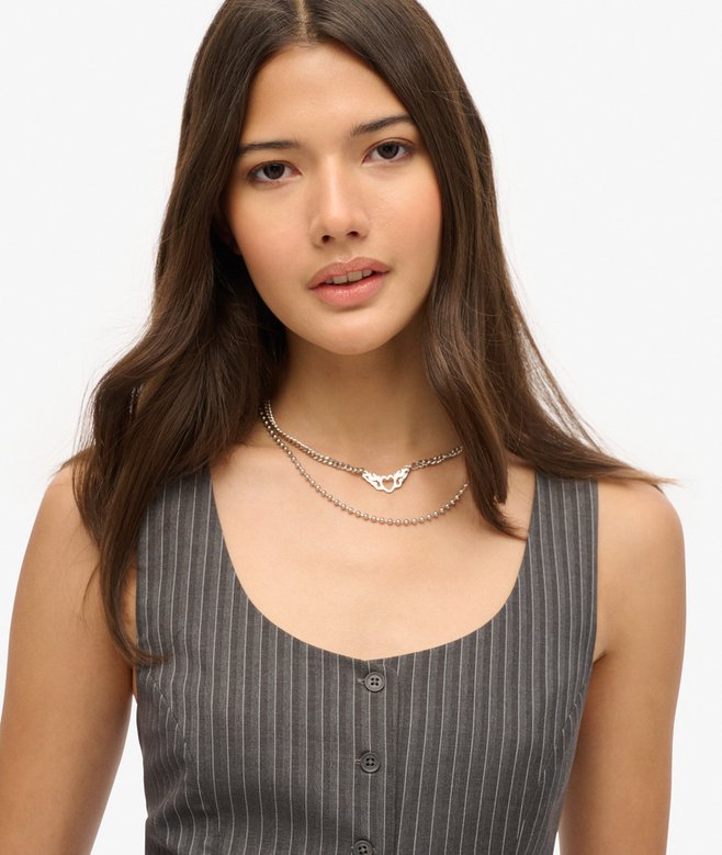 Superdry Chaleco Con Espalda De Satén