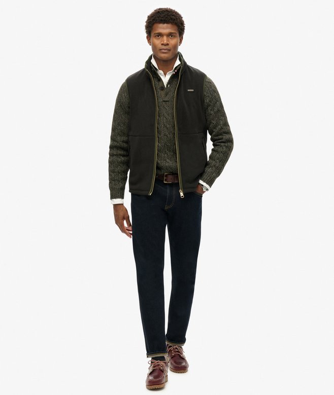 Superdry Chaleco Con Forro Polar Estate