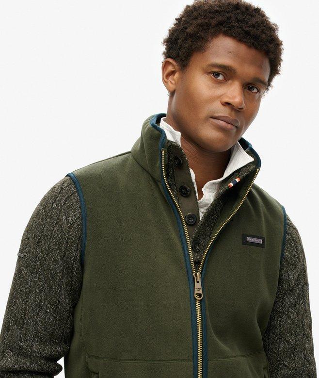 Superdry Chaleco Con Forro Polar Estate