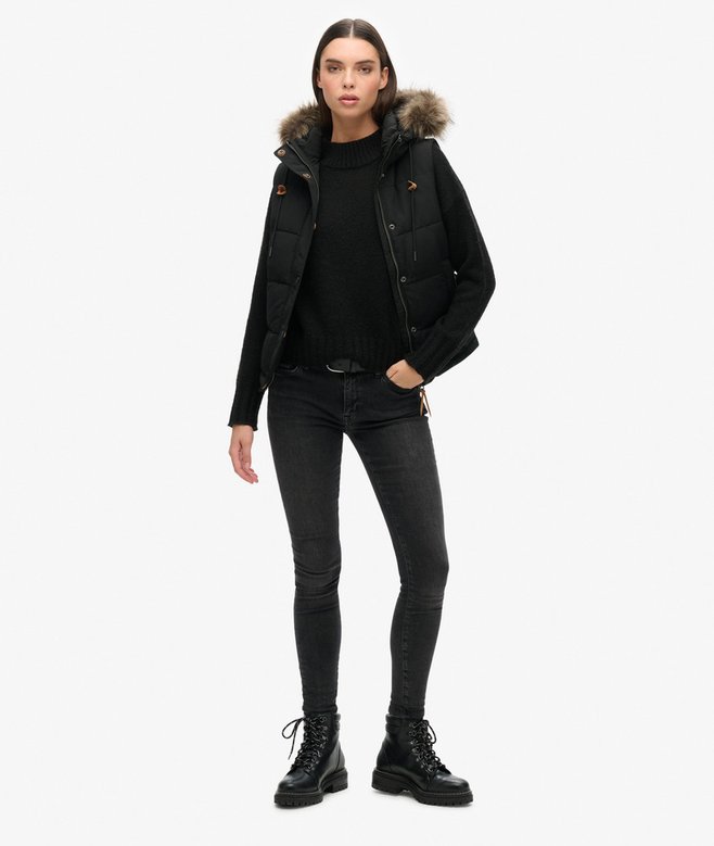 Superdry Chaleco De Pelo Sintético Everest