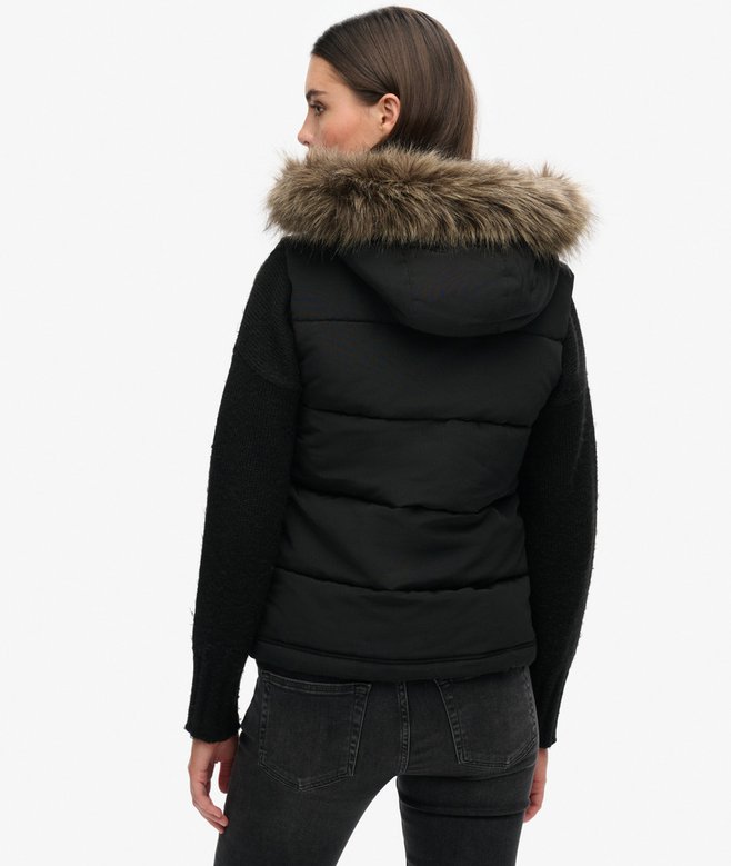 Superdry Chaleco De Pelo Sintético Everest