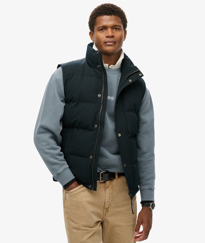 superdry Chaleco sin capucha Everest