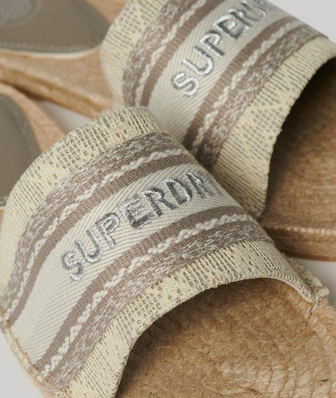 Superdry Chanclas De Lona Estilo Alpargata