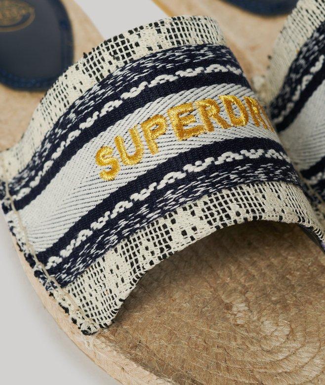 Superdry Chanclas De Lona Estilo Alpargata