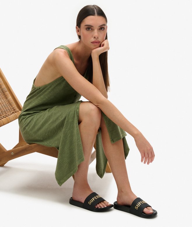 Superdry Chanclas De Piscina Veganas Con Logo