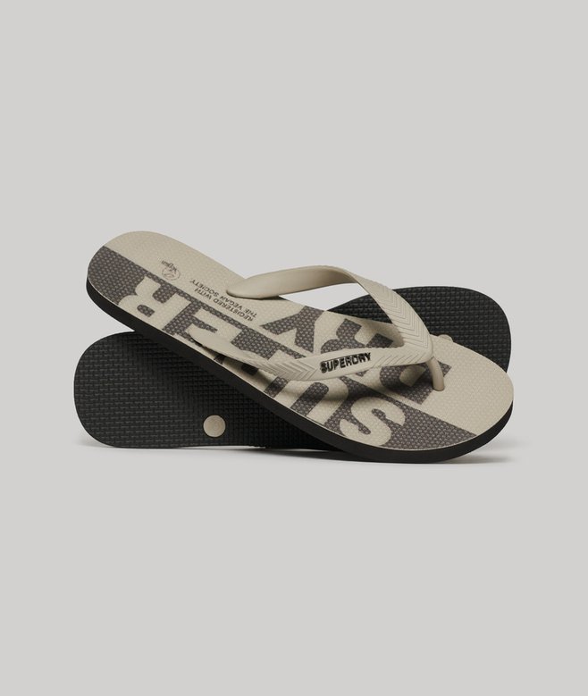 superdry Chanclas veganas con logotipo