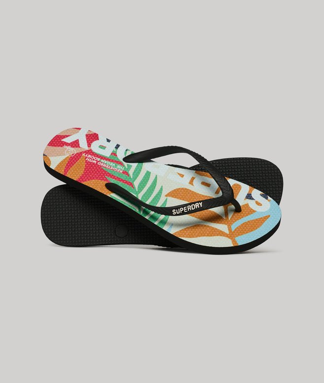 superdry Chanclas veganas con logotipo