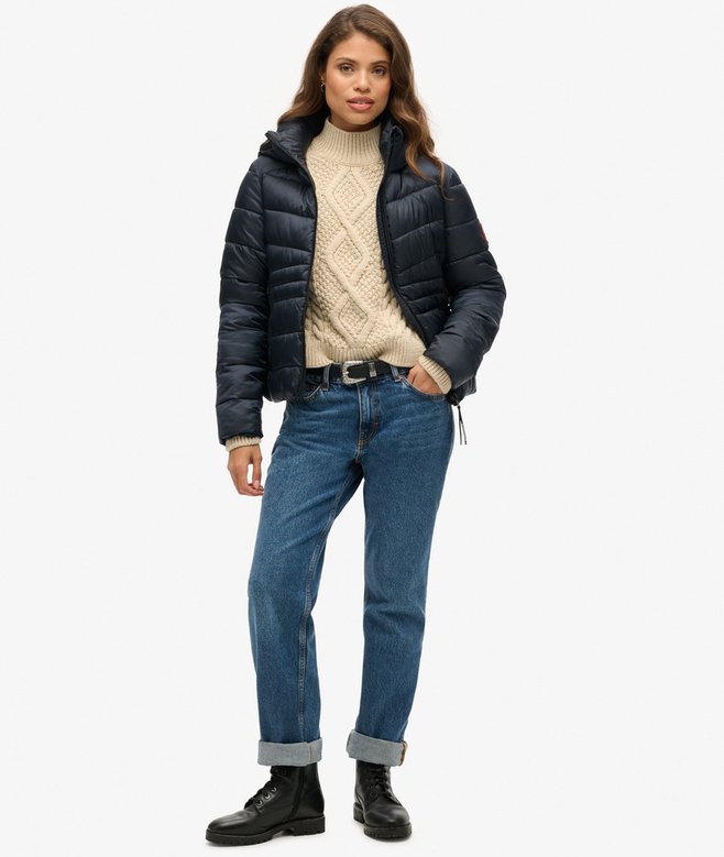 Superdry Chaqueta Acolchada Con Capucha Fuji