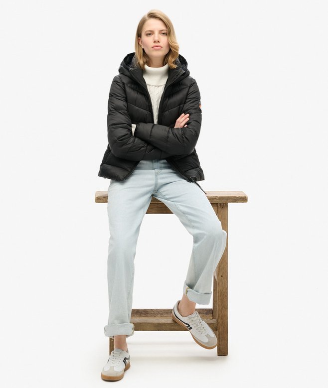 Superdry Chaqueta Acolchada Con Capucha Fuji