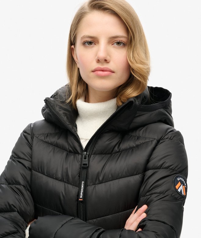 Superdry Chaqueta Acolchada Con Capucha Fuji