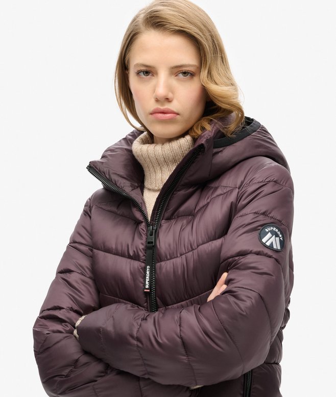 Superdry Chaqueta Acolchada Con Capucha Fuji