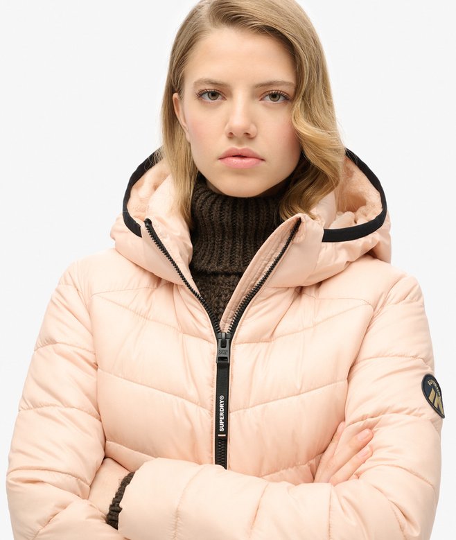 Superdry Chaqueta Acolchada Con Capucha Fuji