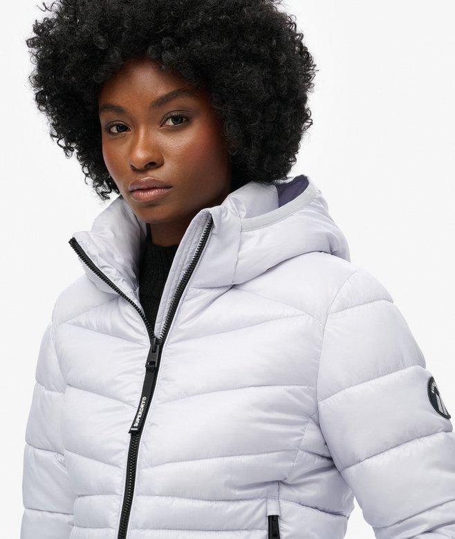 Superdry Chaqueta Acolchada Con Capucha Fuji