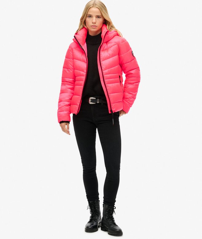 Superdry Chaqueta Acolchada Con Capucha Fuji