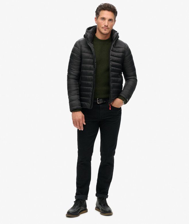 Superdry Chaqueta Acolchada Con Capucha Fuji Sport