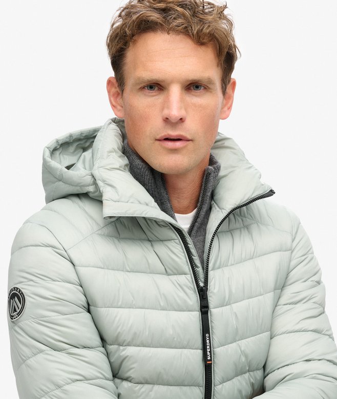 Superdry Chaqueta Acolchada Con Capucha Fuji Sport