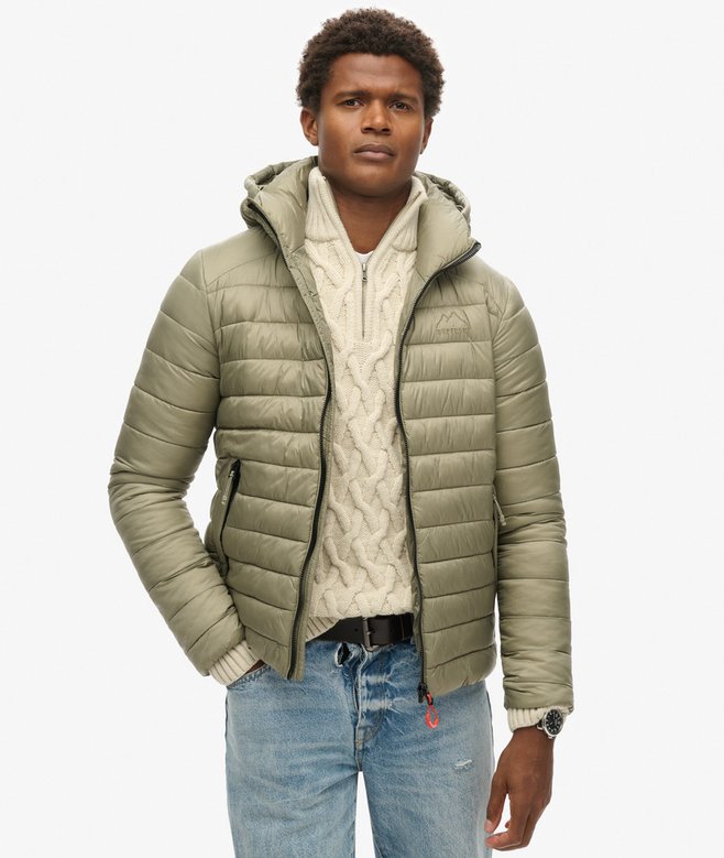 superdry Chaqueta acolchada con capucha Fuji Sport