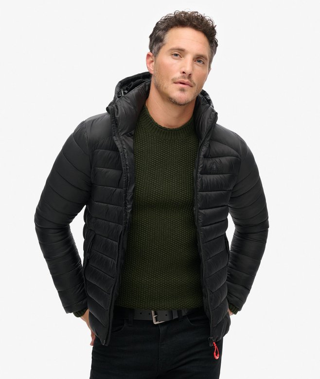 superdry Chaqueta acolchada con capucha Fuji Sport