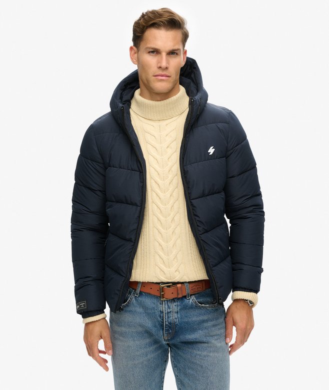 superdry Chaqueta acolchada con capucha Sports