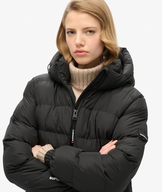 Superdry Chaqueta Acolchada Con Capucha Sports