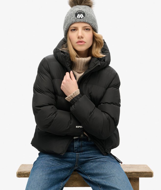 superdry Chaqueta acolchada con capucha Sports