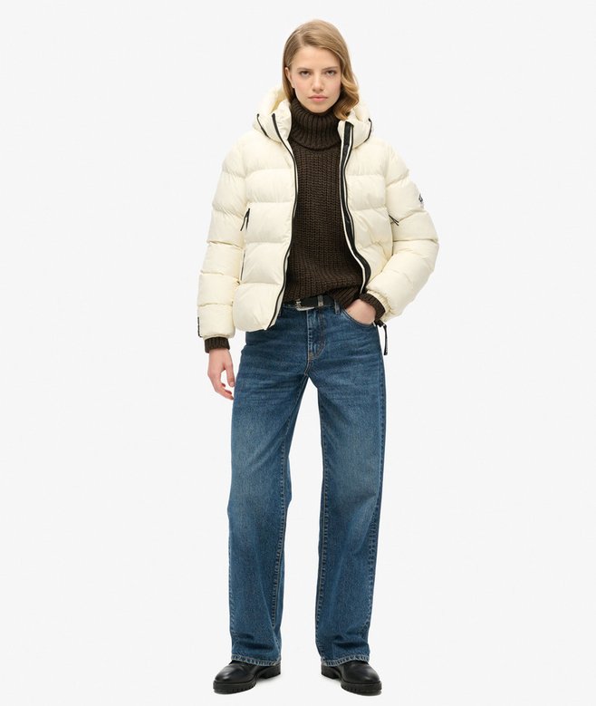 Superdry Chaqueta Acolchada Con Capucha Sports