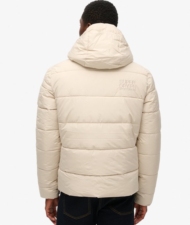 Superdry Chaqueta Acolchada Con Capucha Sports