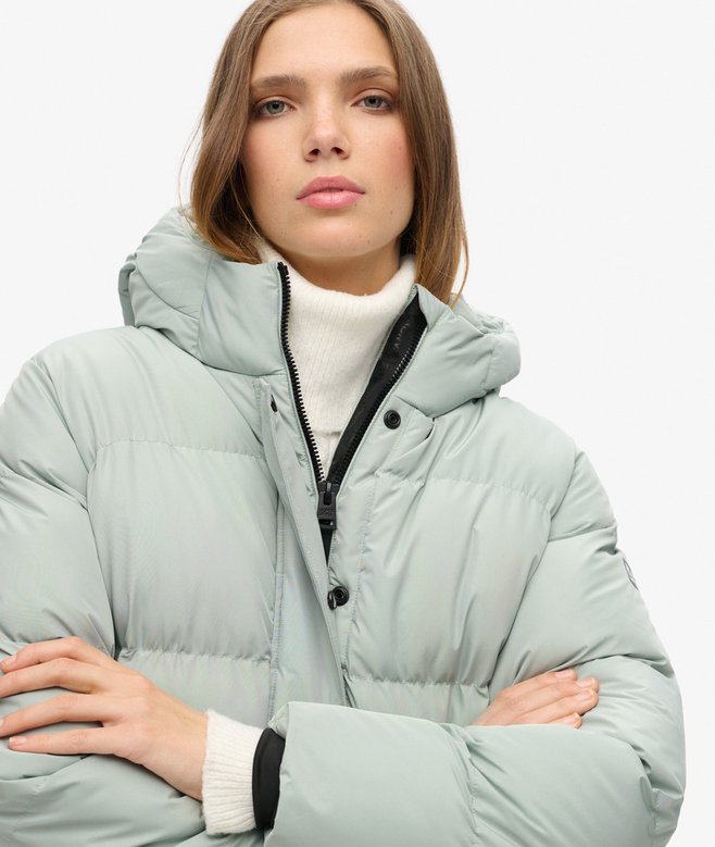 Superdry Chaqueta Acolchada Con Capucha Sports